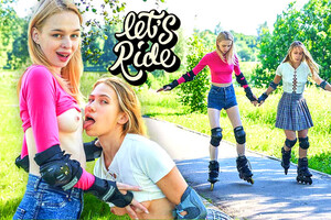 Club SweetHearts - Elloise and Nika horny on rollerblades