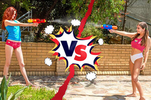 Club SweetHearts - Angel VS Elise pussy competition